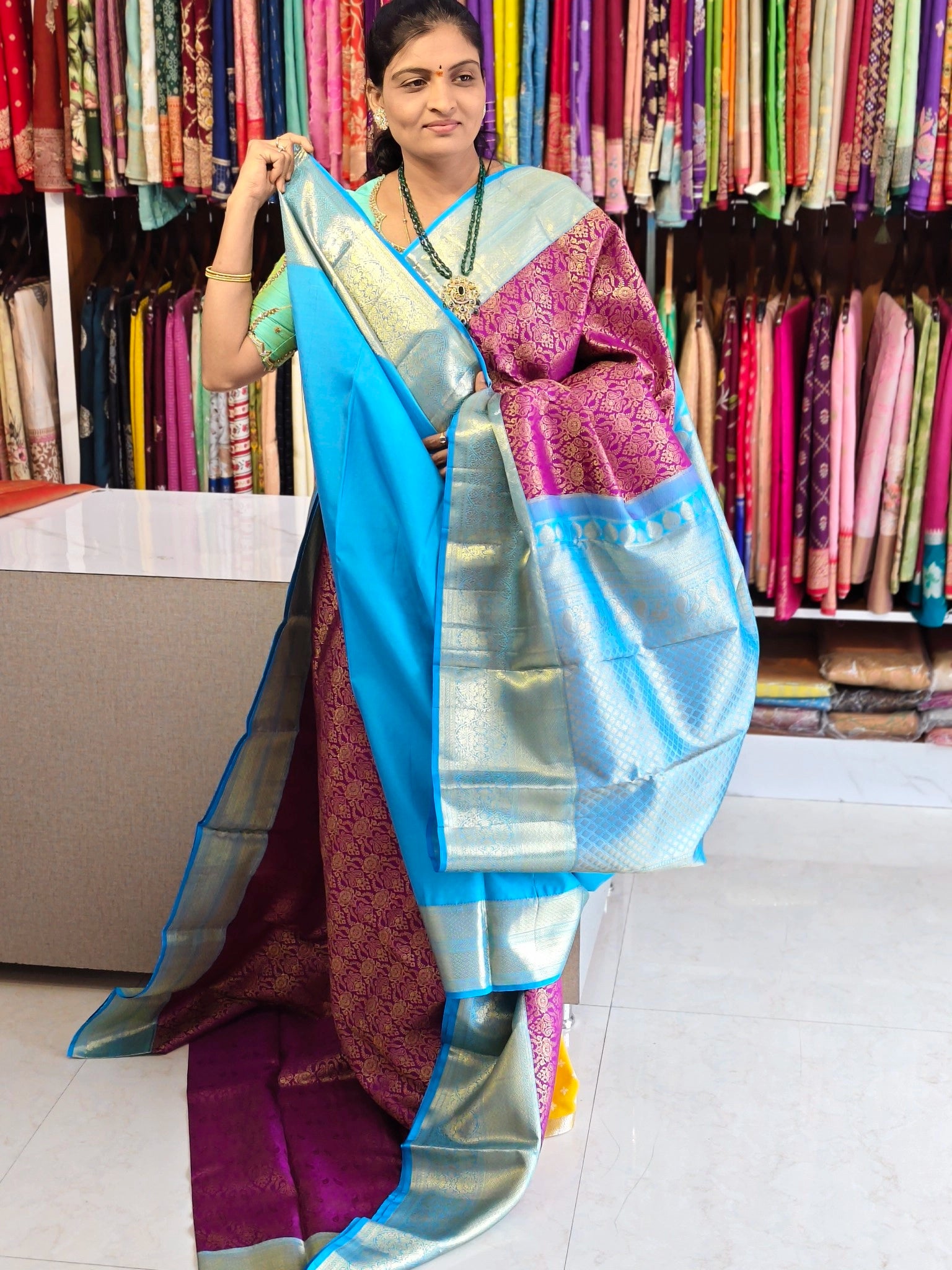 Pure kanchi pattu (silk mark certified