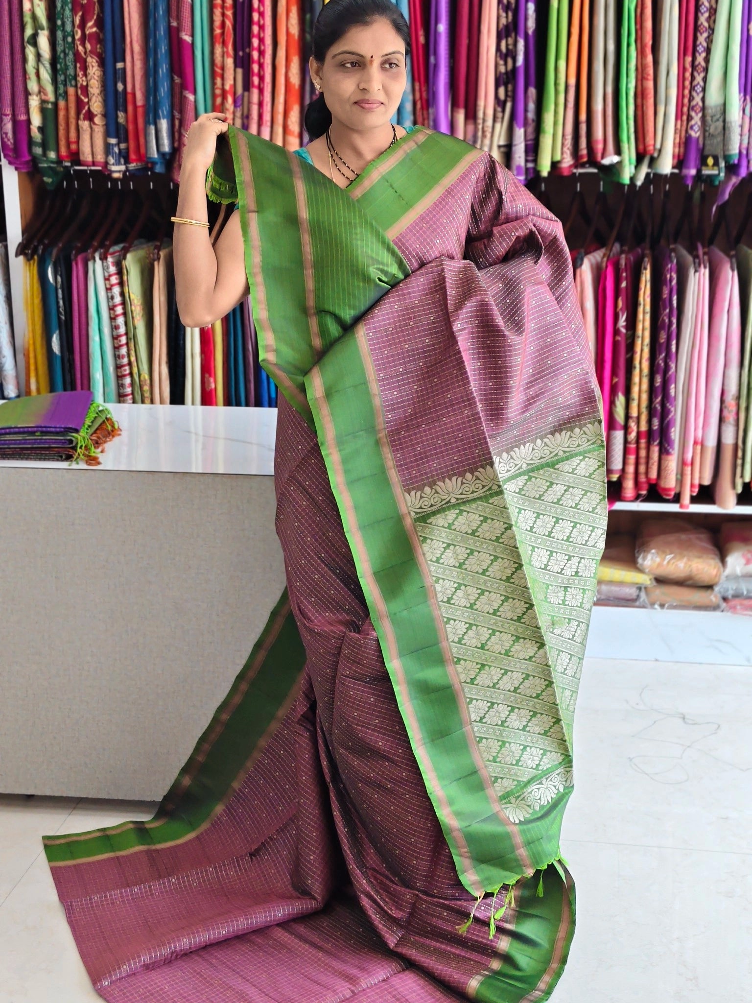 Koyambatur Light weight pattu