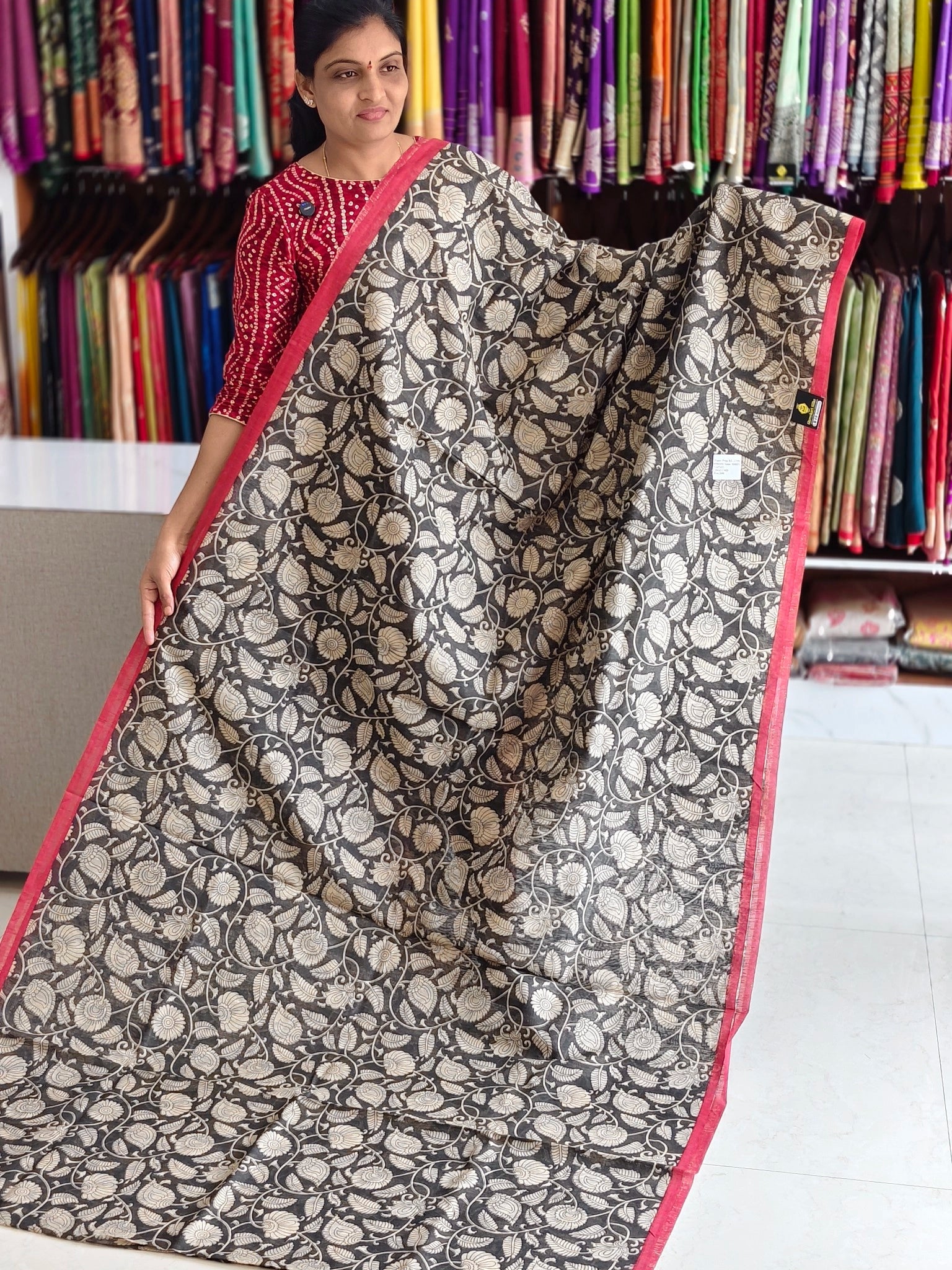 Jute Cotton saree