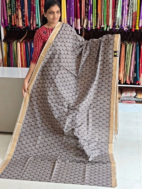 Jute Cotton saree