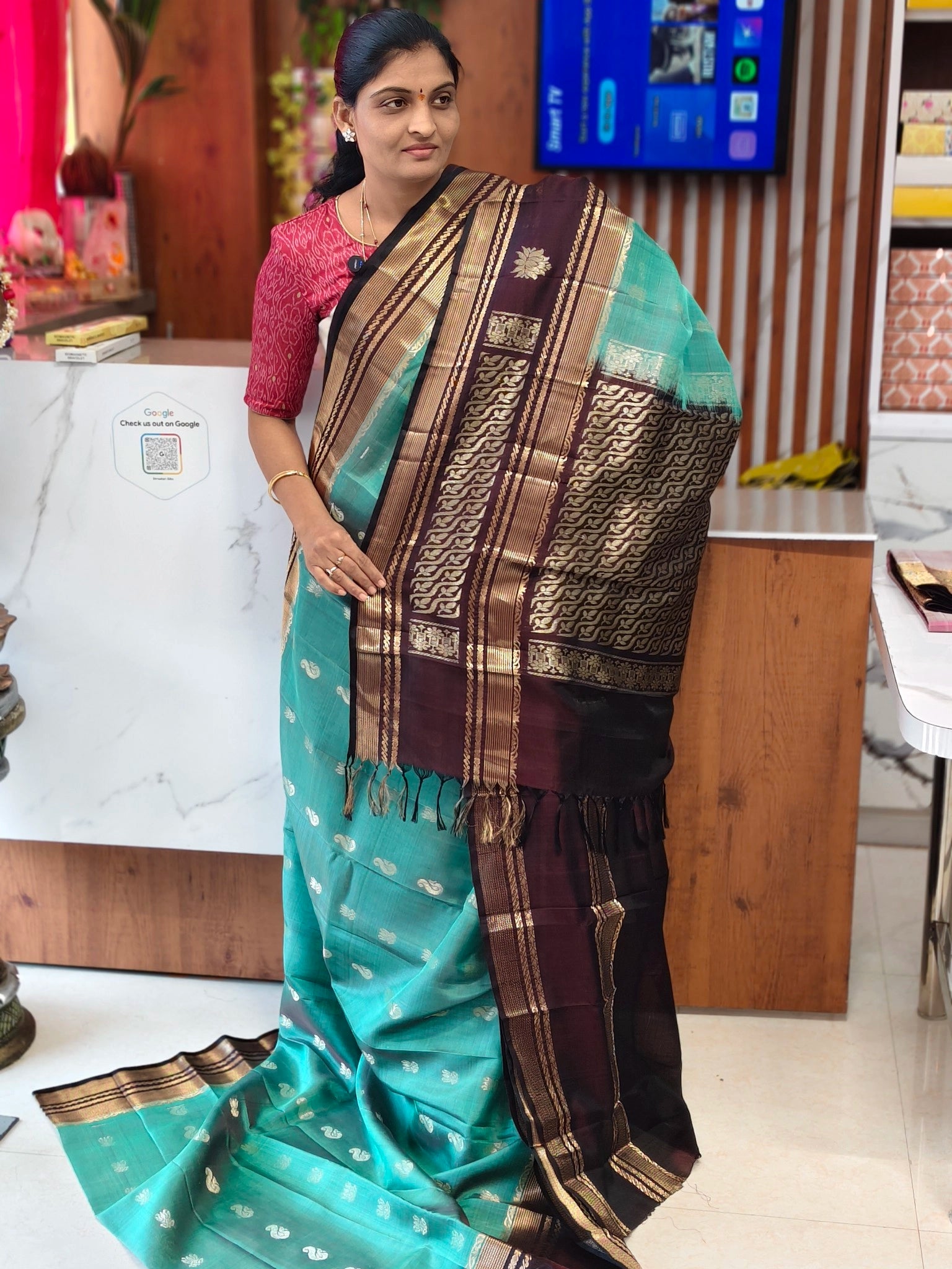 Light Weight Handloom Kanchi Pattu saree