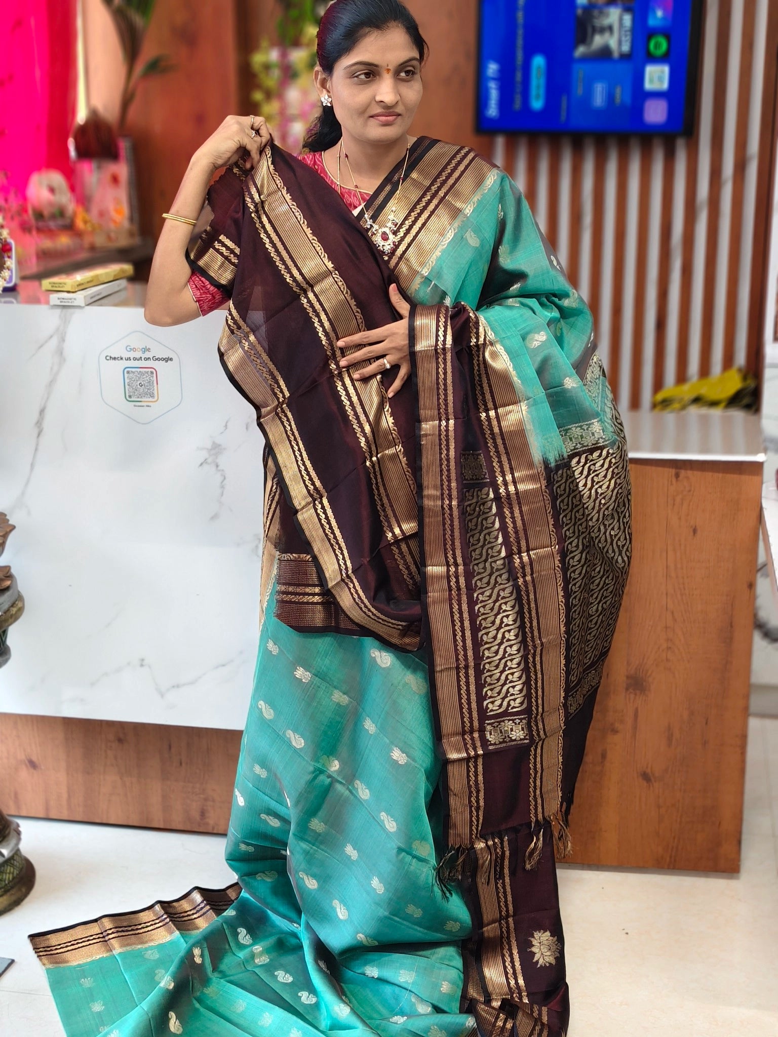 Light Weight Handloom Kanchi Pattu saree