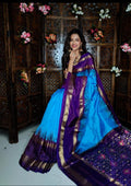 Pochampally pure ikkat silk saree