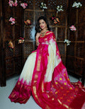 Pochampally pure ikkat silk saree