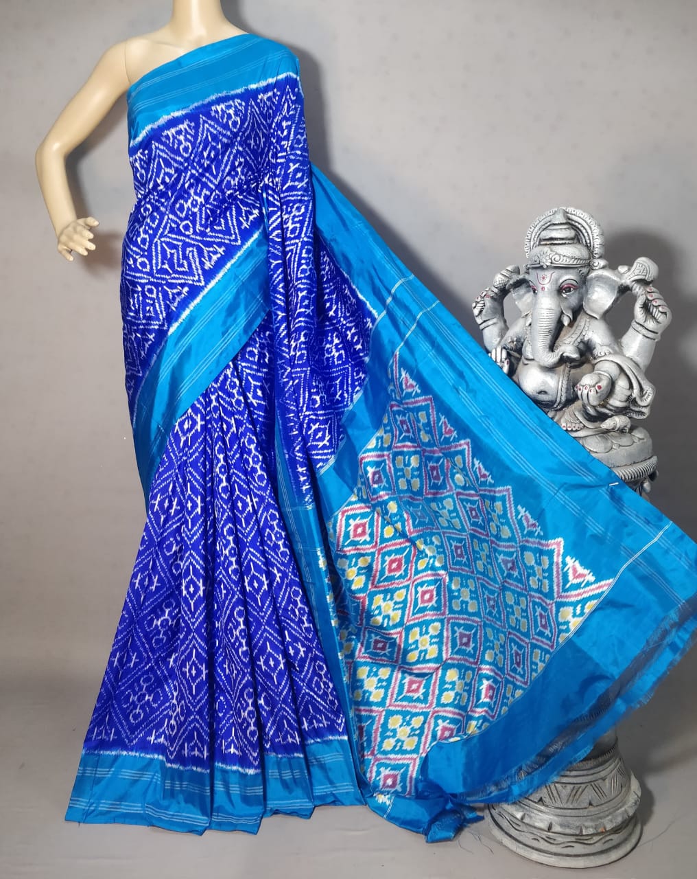 Pochampally pure ikkat silk saree