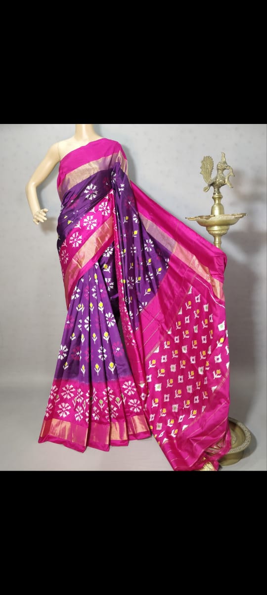 Pochampally pure ikkat patola saree